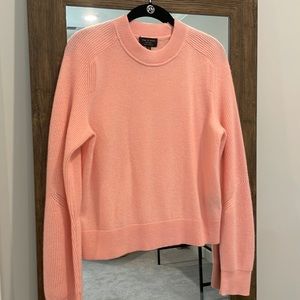 Rag and Bone pink cashmere sweater